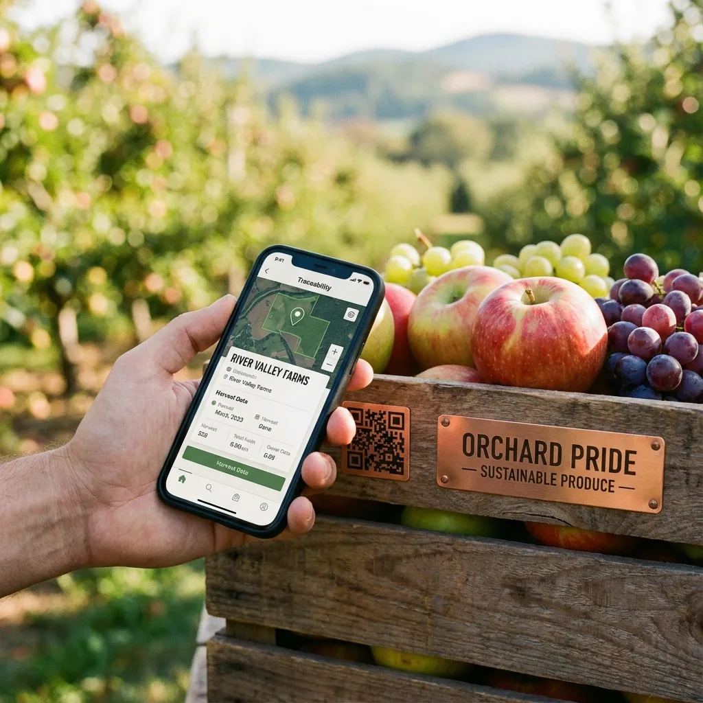 Scanning QR Code for Traceability