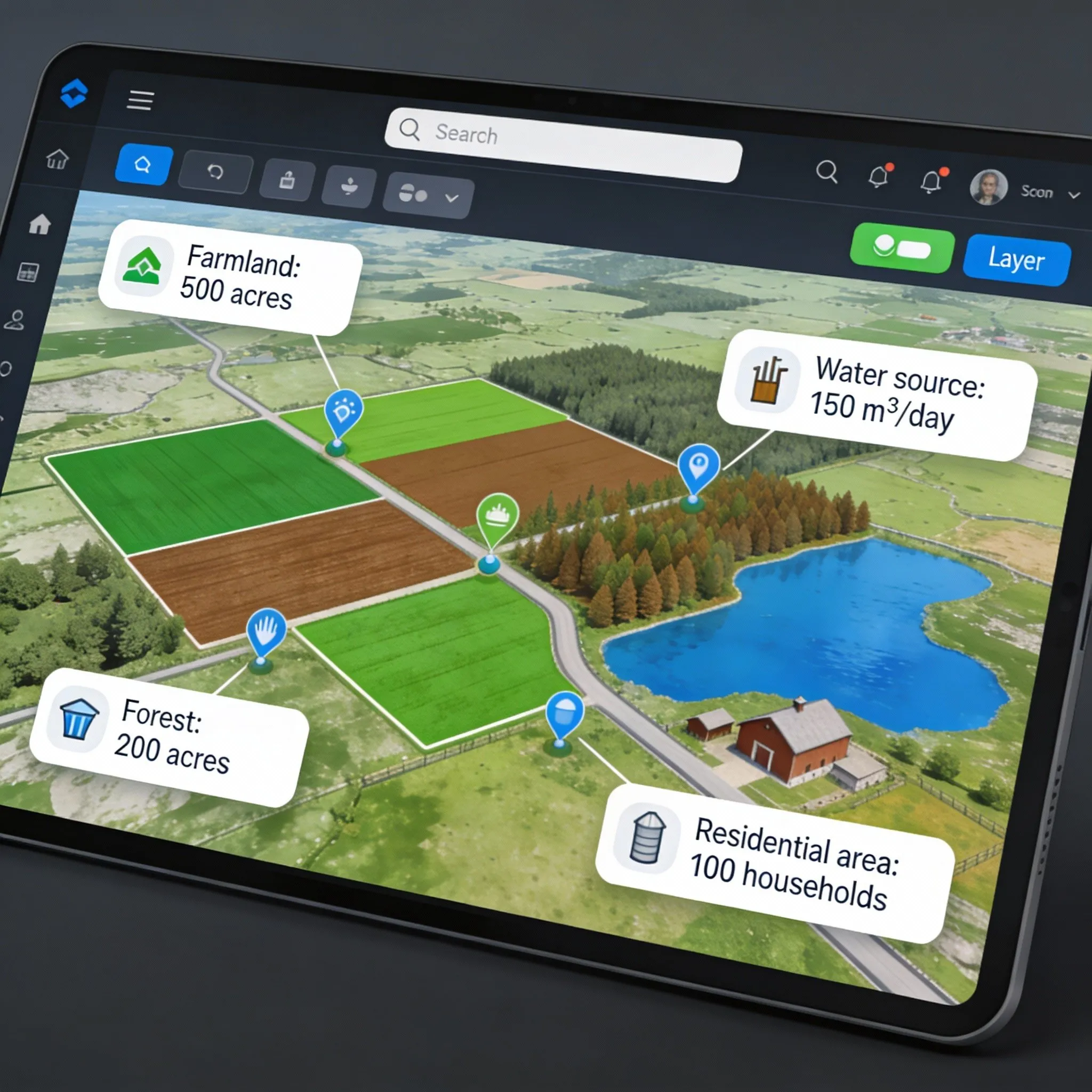 Digital Resource Map